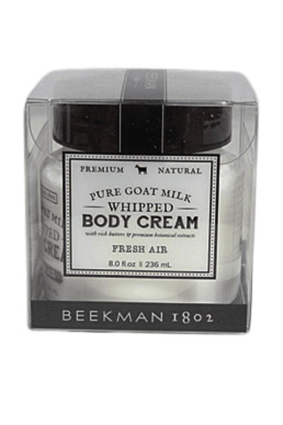 Beekman 1802's goatmilk body butter cream  in Fresh Air
