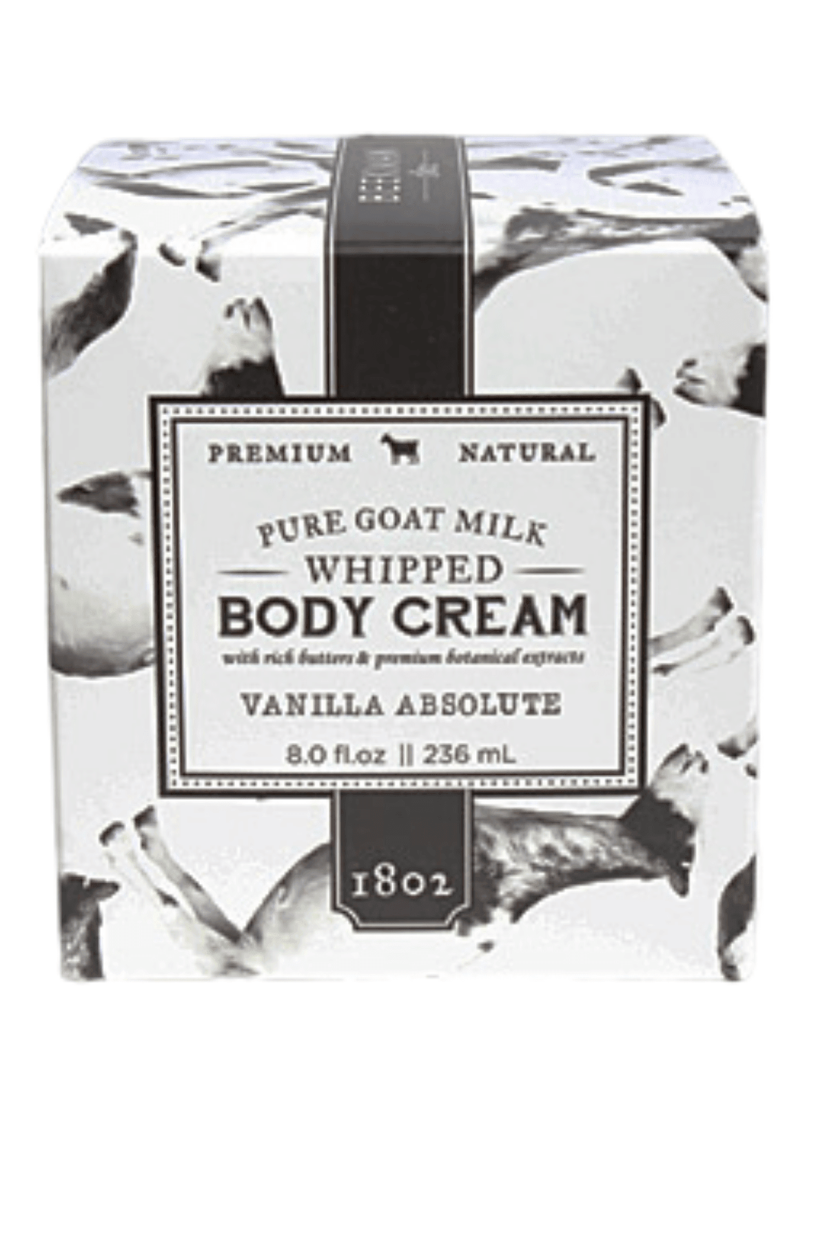 Beekman 1802's goatmilk body butter cream in Vanilla Absolute