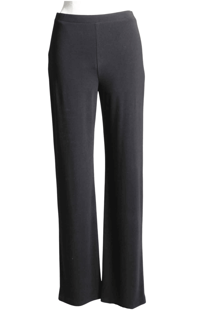 Black Flowy Knit Pull On Pant by Frank Lyman