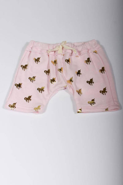 Oh Baby! Jogger Unicorn Pants in Pink 6032P546 - Inspire Me