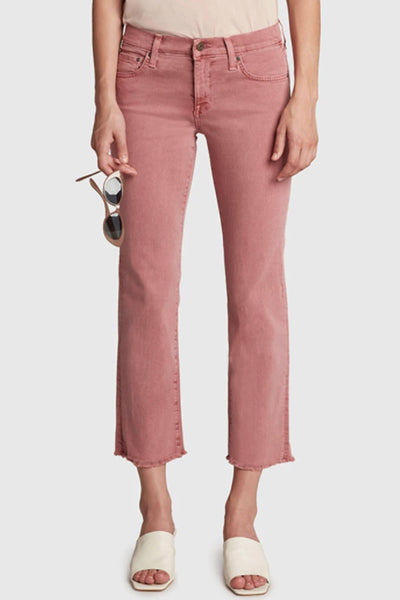 Principle Denim Optimist Jean Washed Berry 502-16 - Inspire Me