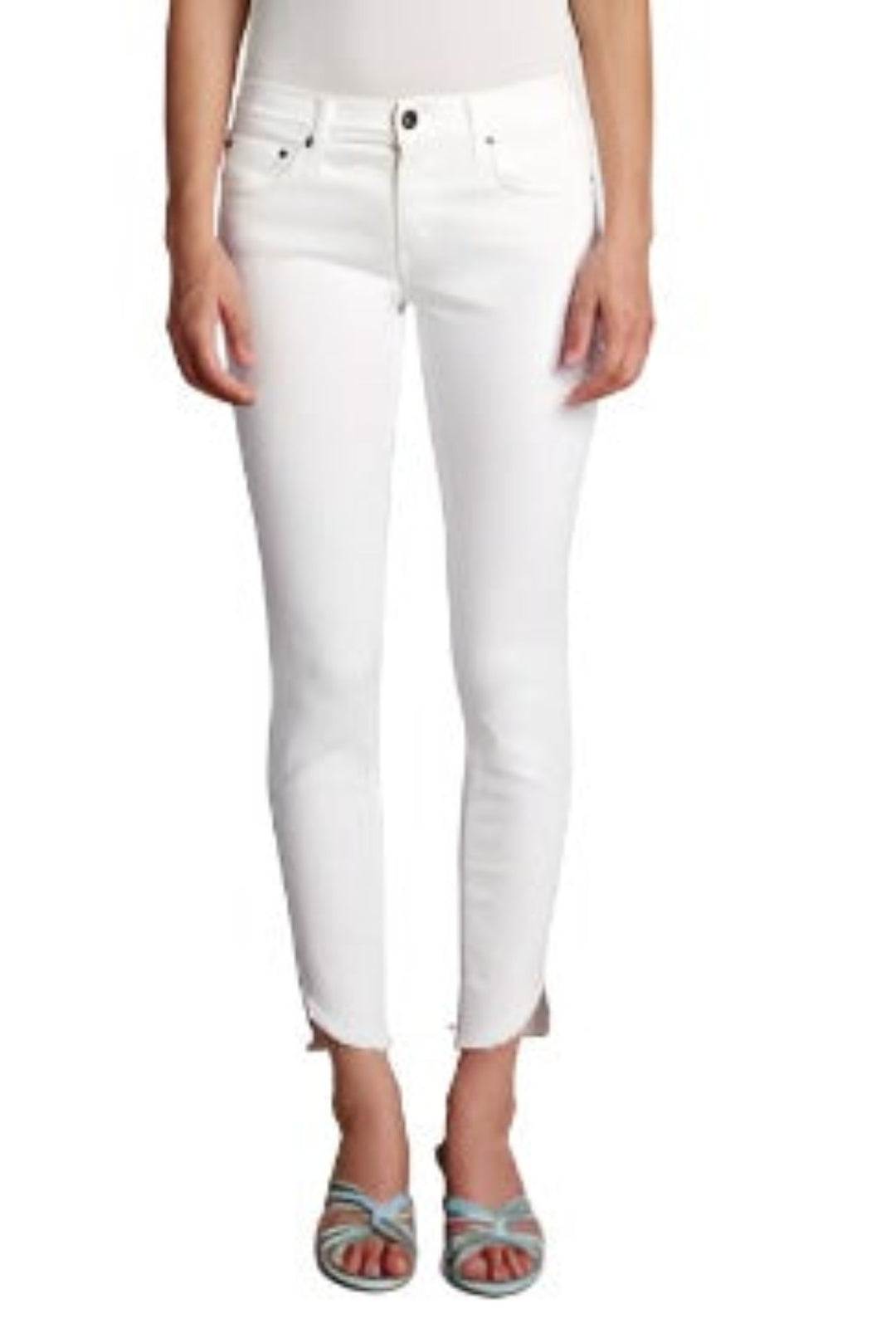 Principle Denim Dreamer Jean White Fray 600-16D - Inspire Me